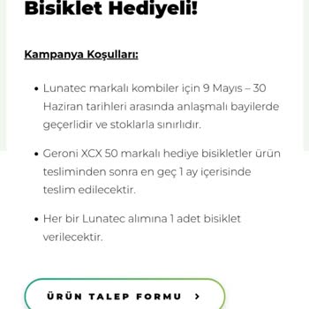 Baymak Bisiklet Kampanyası Tutarsızlığı