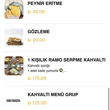 Ramo Mandıra Menü Ve Hizmet Farklılığı