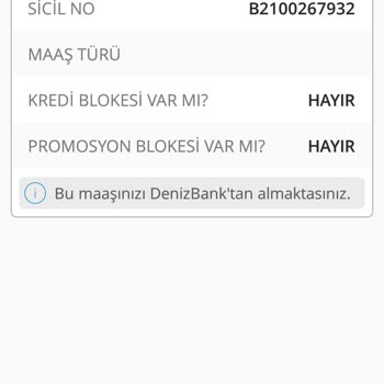Denizbank Promosyonu Vermemek İçin Bahane Arıyor
