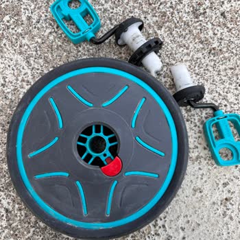 Globber Scooter Globber Bisiklette Aniden Dingil Parçalandı