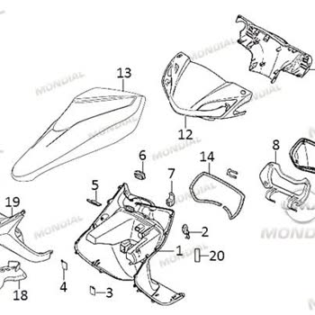 Mondial Motor Fury 110i Yedek Parça