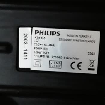 Philips Ultimate Marathon Xb9155 Sap Kısmının Kalitesizliği