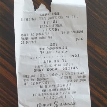 Koton NFC İle Alınan Ürünü Başka Mağazada İade Almıyor