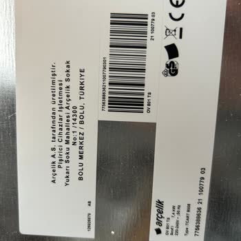 Arçelik Ürün Hasarına Bağlı Kurulum Sorunu