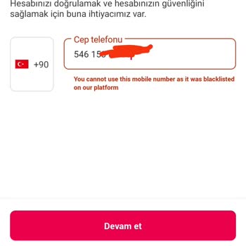 Yemek Sepeti Kara Liste