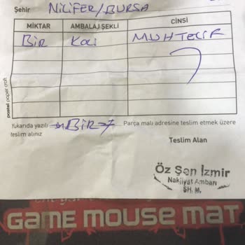 Özşen İzmir Lojistik Öz Şen İzmir Ambarı Malımı Kaybetti