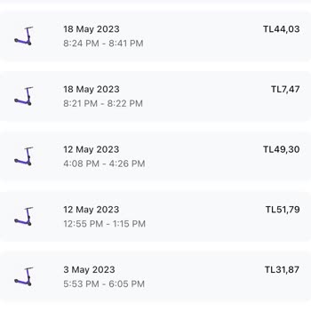 Beam Scooter Para İadesi Yapılmadı
