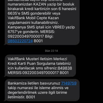 VakıfBank Puan Aldatmacası Jolly Puanının Haber Vermeden Geri Alınması
