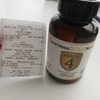 California Gold Nutrition Orijinalliği Şüpheli Immune 4