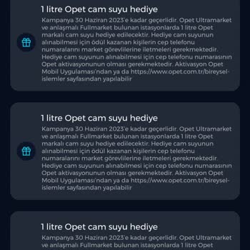 Opet'te Ödül Alamama Sorunu