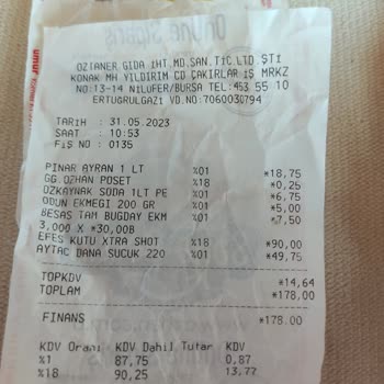 Aytaç Gıda Özhan Marketten Aldığımız Dana Sucuk Ürünü Sağlığımızı Tehdit Etti