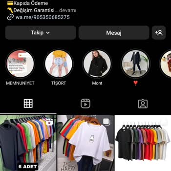 Modanistnbll (Instagram) Siparişi Vermek