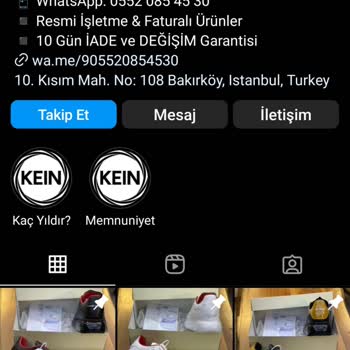 Keinluxury (Instagram) Ürünler Orijinal Değil