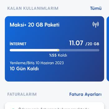 Turkcell Faturamda Haksız Yere 9 GB Kullanım Ücreti Tahsil Edildi