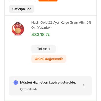 Altında Fırsat Hepsiburada'dan Altın Aldım!