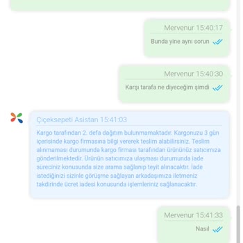 Çiçek Sepeti İptal İade