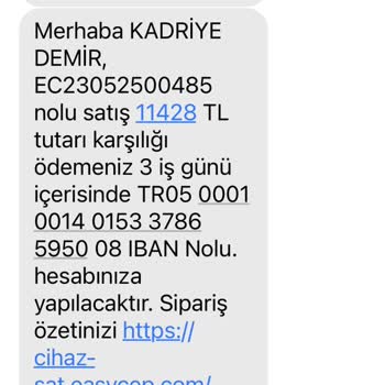 Easy Cep Satılan Telefon Ödemesi
