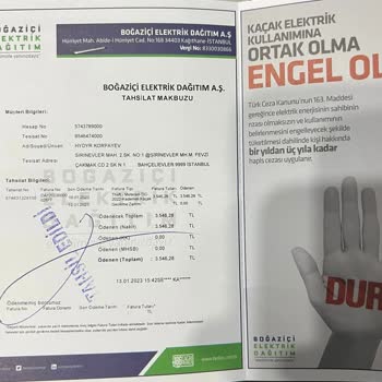 Ck Bedaş Haksız İcra Takibi