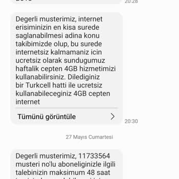 Superonline İnternet Kesintisi, Operatörün Saygısızlığı