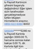 Turkcell Kesilen Fatura Borcum 3345 TL