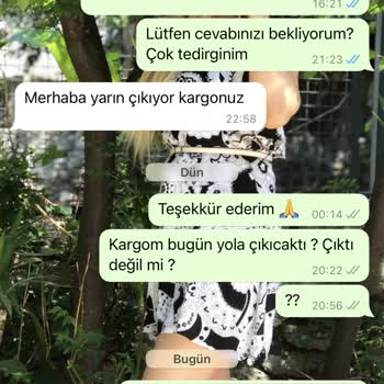 kokoshbebegim (Instagram) Sipariş Verdiğin Ürün Elime Ulaşmadı