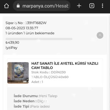 Marpanya.com Sen Misin Bizim Tablomuzu Beğenmeyen!