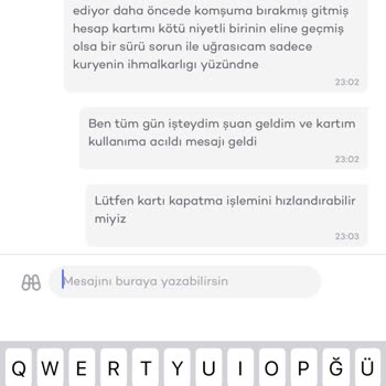 Akbank Kredi Kartı Kapı Önüne Atılıp Gidiyor