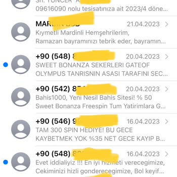 Turkcell Yasadışı Sitelere Üye Olunmuş Numara Satıyor