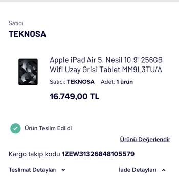 UPS Türkiye ve Teknosa Hakkında Suç Duyurusunda Bulunacağım