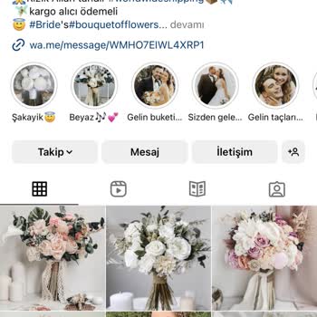 Cicekli.hikayeler (Instagram) Gelin Çiçeği Gelmedi