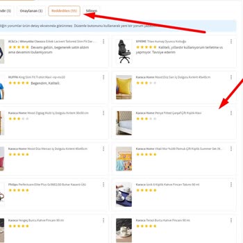 Trendyol Yorum Ve Değerlendirmeleri Yayınlamıyor!
