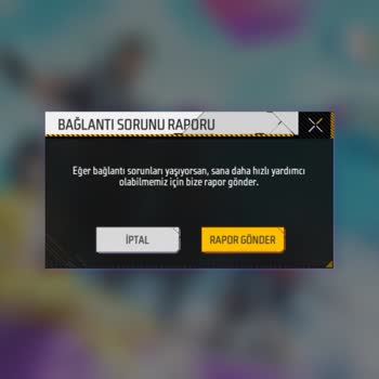 Garena Free Fire Ağ Hatası, İstek Zaman Aşımına Uğradı Hatası