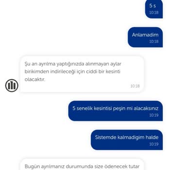 Allianz Hayat ve Emeklilik BES İptali Giriş Ücreti Kesintisi Saçmalığı