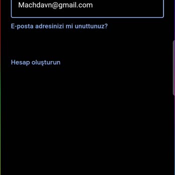 Google Play Google Oturum Açma Sorunu