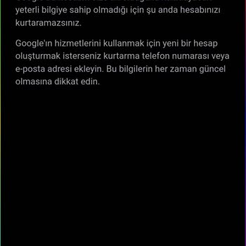 Google Play Google Oturum Açma Sorunu