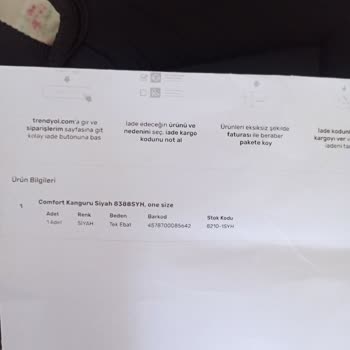 Gala Shop Yanlış Ürün Teslimatı