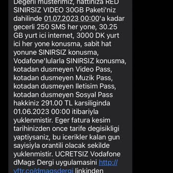 Vodafone Müşteri Hizmetleri Yanıltıyor