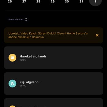 Xiaomi Ev Gözetim Asistanı Ücret Sorunu