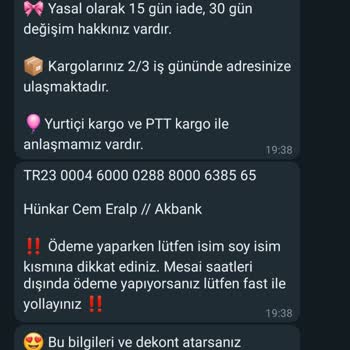 Zuhregiyiim (Instagram) İnternetten Alışveriş Mağdurluğu