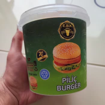 Et ve Süt Kurumu Dondurulmuş Tavuk Burger Köftesinin İçinden Cam Çıktı.