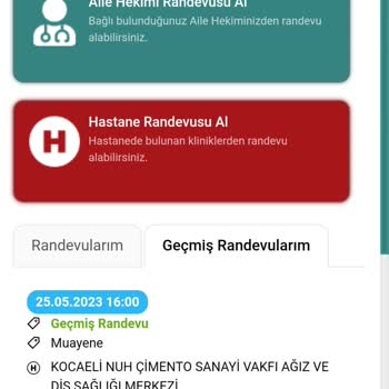 Nuh Çimento Ağız ve Diş Sağlığı Merkezi Tam Bir Çıkmazlık