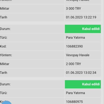 Hesabımdan Betwoon Bahis Sitesine Para Yatırımları Yapılmış