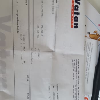 Vatan Bilgisayar Gulf Sigorta Ürün Gönderimi Hakkında