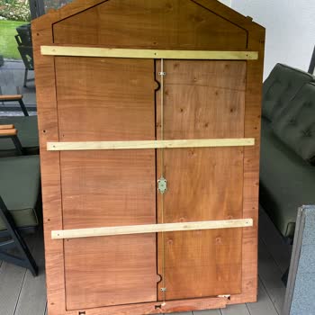 Mandu Ahşap Bahçe Dolabı Ve Koçtaş