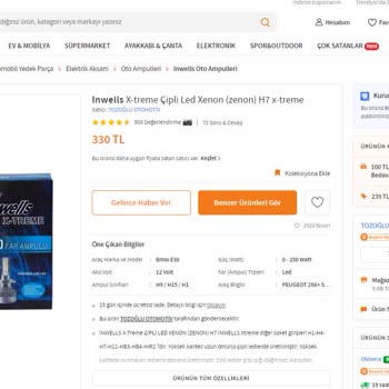 İnwells İade Kapsamına Sokulmayan Ürün Ve Yanlış Açıklamalı Ürün