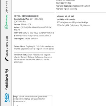 Beko Buzdolabı İade Sürecinde Yaşanan Mağduriyet