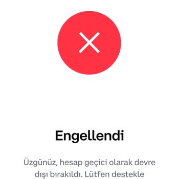 Coinbase Geçici Hesap Engelleme