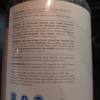 Supplementler Markalı Protein Tozu Karın Ağrısı, Gaz Ve İshal Yaptı