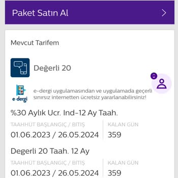 Türk Telekom Tarife Değişikliğinde Boş Yere Yüklü Fatura Miktarı