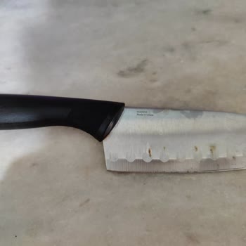 Paslanmaz Çelik Tefal Bıçak Paslandı